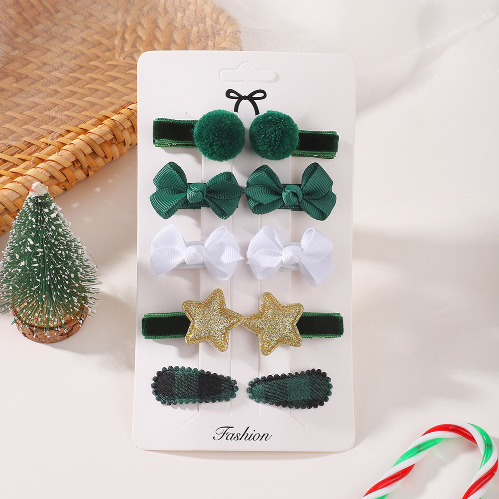 Holiday Kids Hair Pins 10Pcs C - đánh giá và giá Christmas Throw Blanket