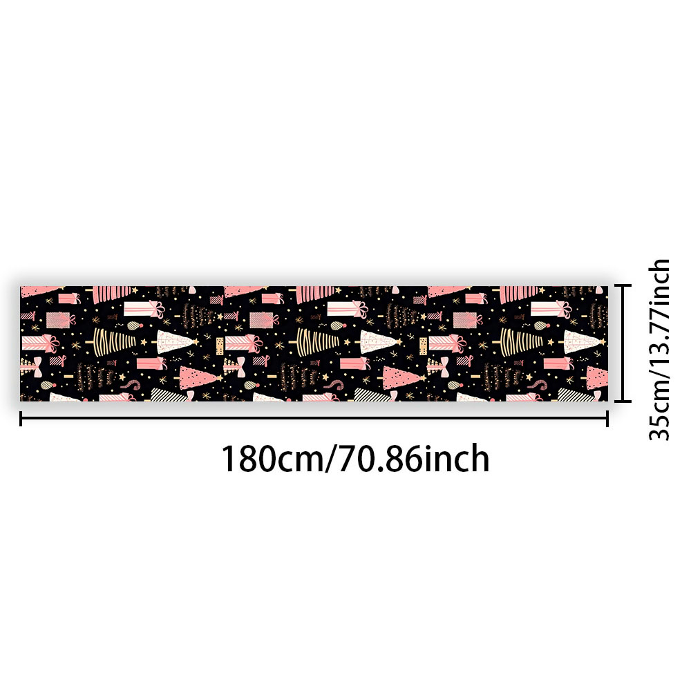 Christmas Table Runner Pink Xm - đánh giá và giá Christmas Table Runner