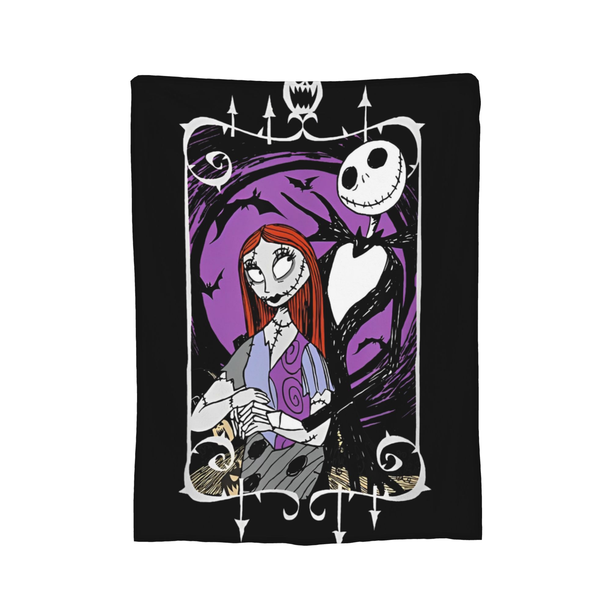 Nightmared Before Christmas Ja - đánh giá và giá Christmas Throw Blanket