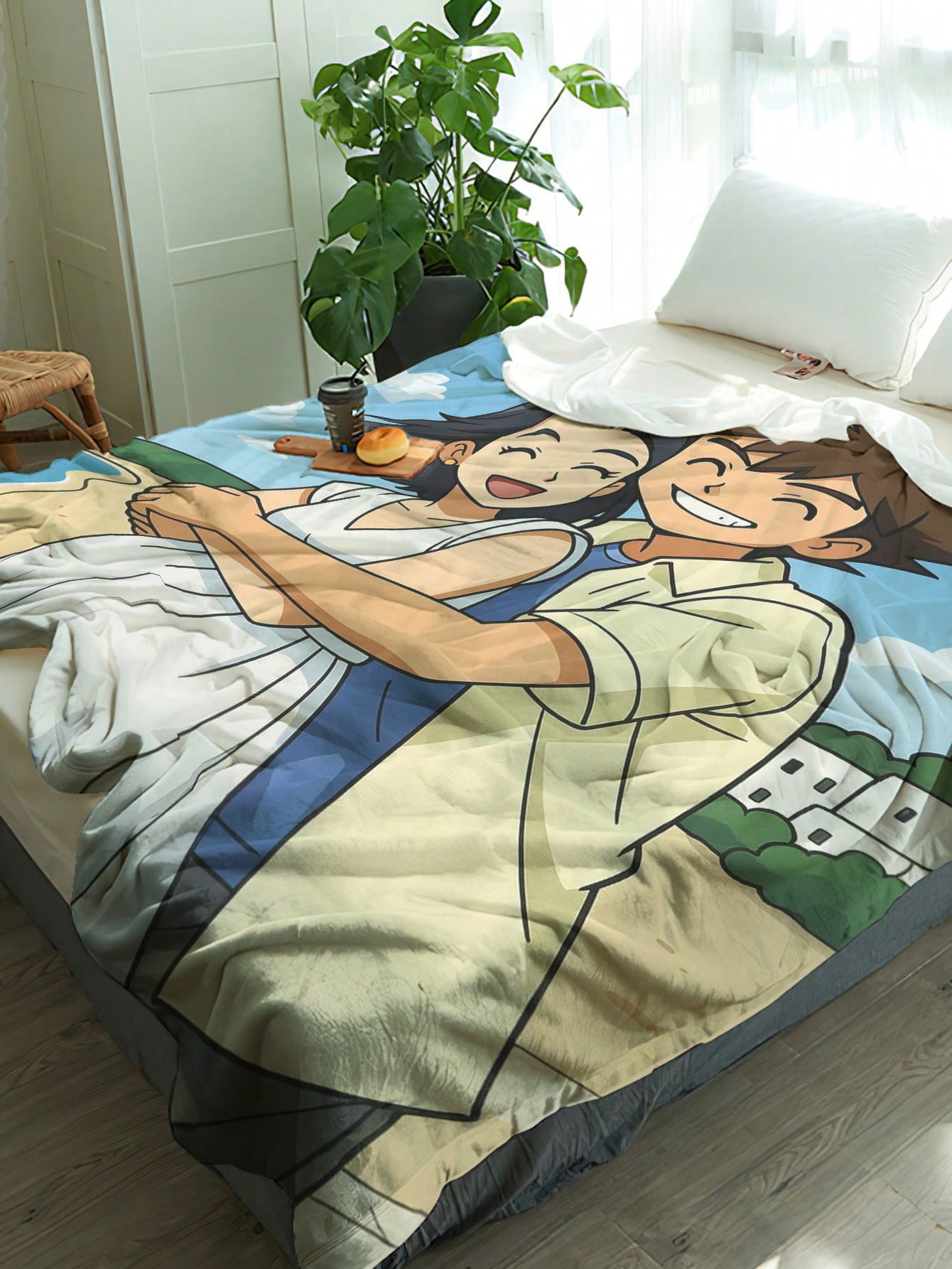 Custom AI Style Photo Blanket  - đánh giá và giá Christmas Throw Blanket