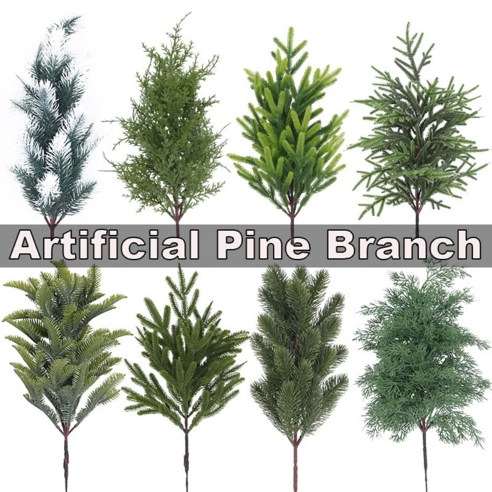Green Artificial Pine Branch C - đánh giá và giá Christmas Tree Artificial