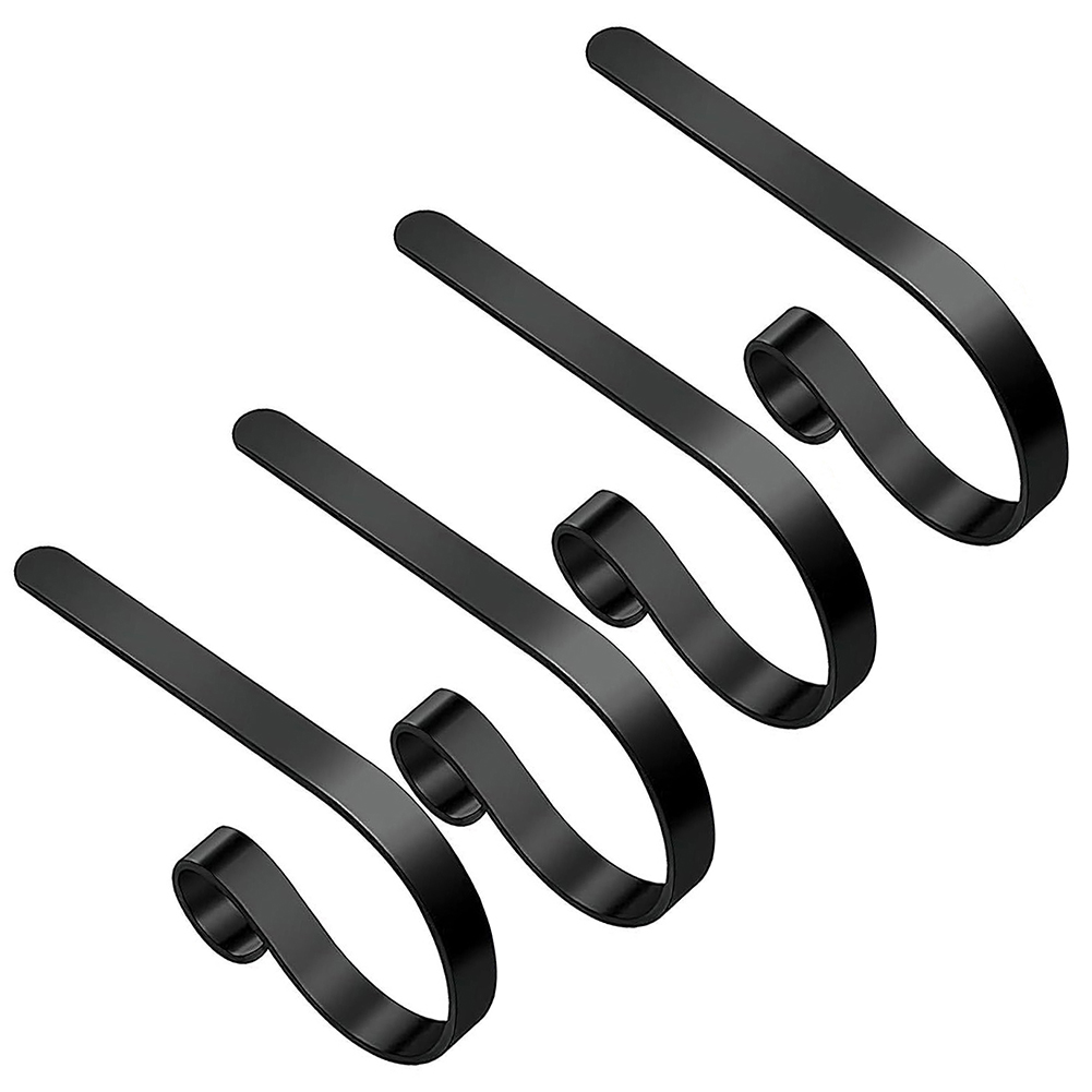 4Pcs Iron Black Christmas Stoc - đánh giá và giá Christmas Stocking Hanging