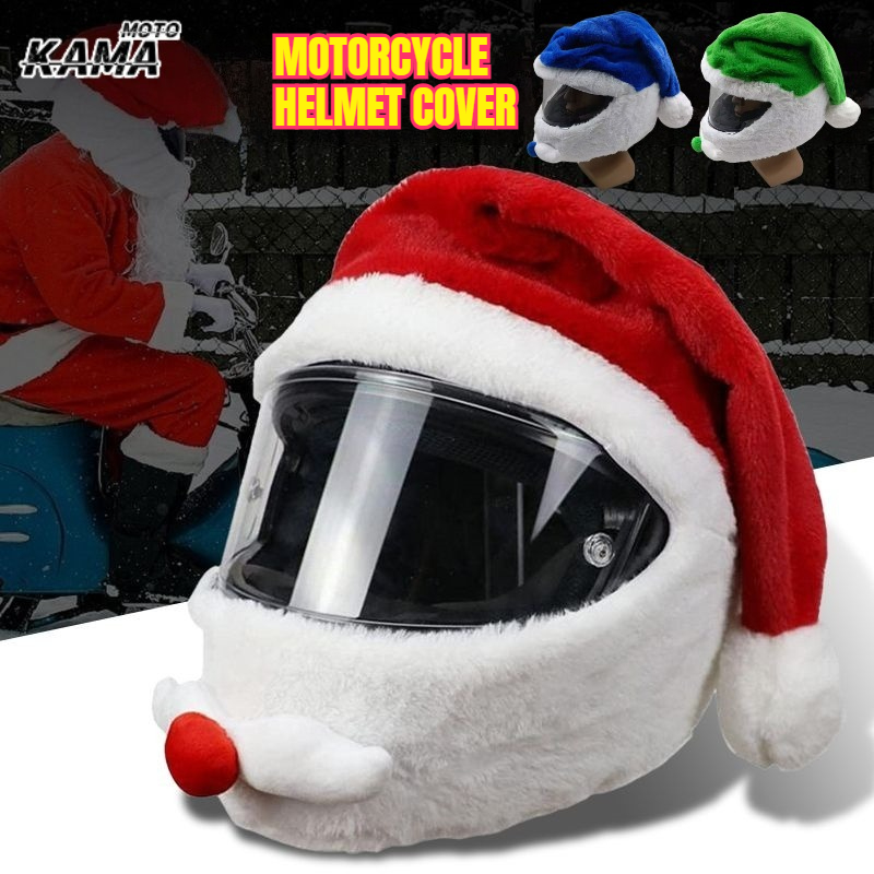 Santa Claus Helmet Cover Plush - đánh giá và giá Santa Hat Plush