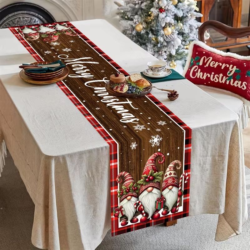 VIKAMA Christmas Table Runner  - đánh giá và giá Christmas Table Runner