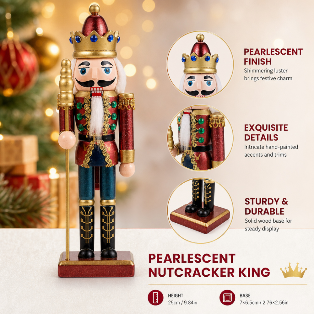 25CM New Nutcracker Soldier Ar - đánh giá và giá Nutcracker Figurine